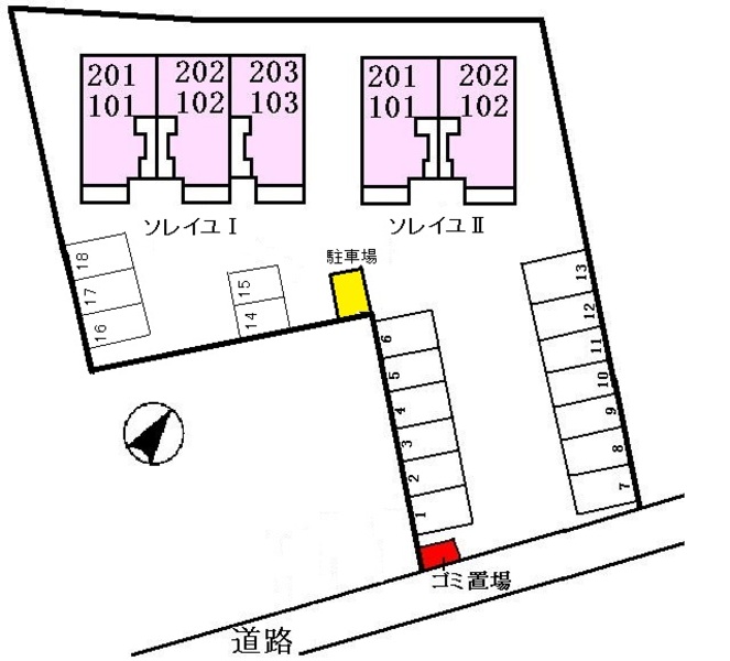 駐車場配置図