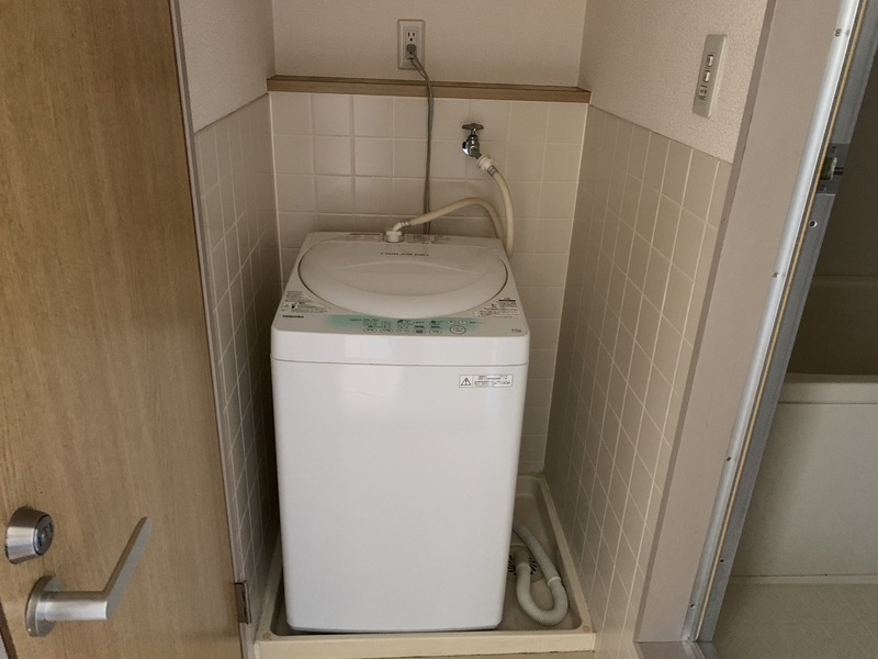室内洗濯機置場（203号室を引用）