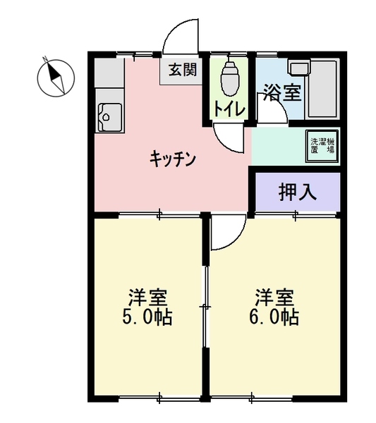 間取り図（クロス・床張り替え済）