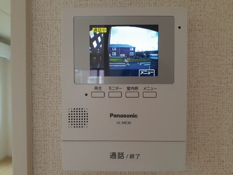 TVモニター付きインターホン
